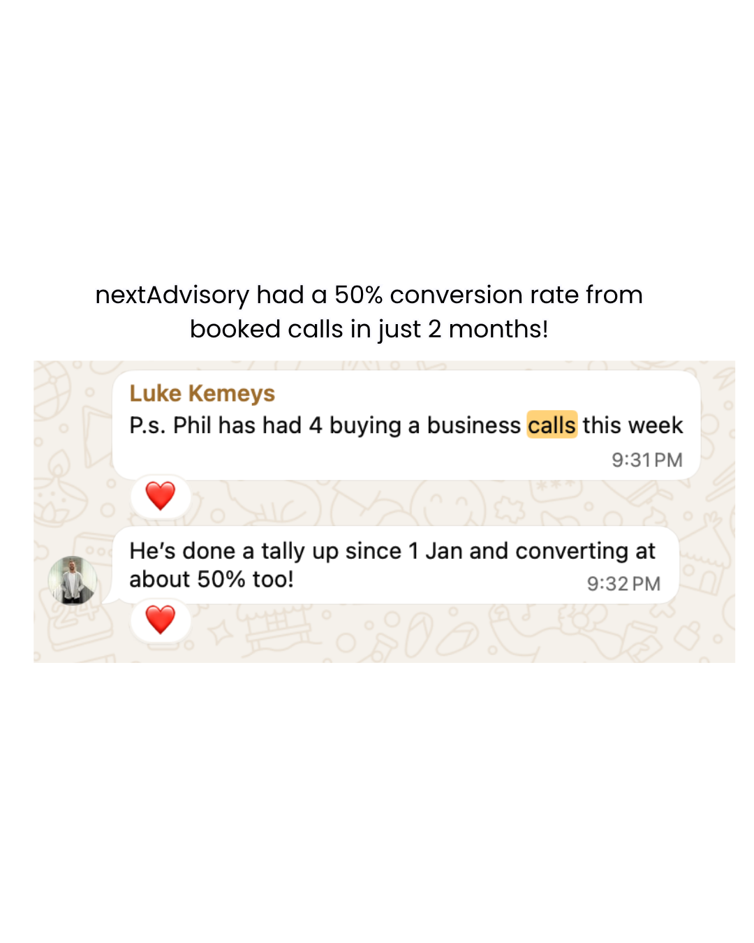 Next Advisory performance